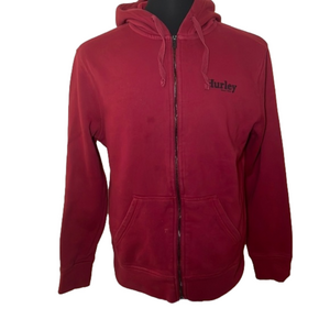 HURLEY Full Zip Hoodie Size Medium